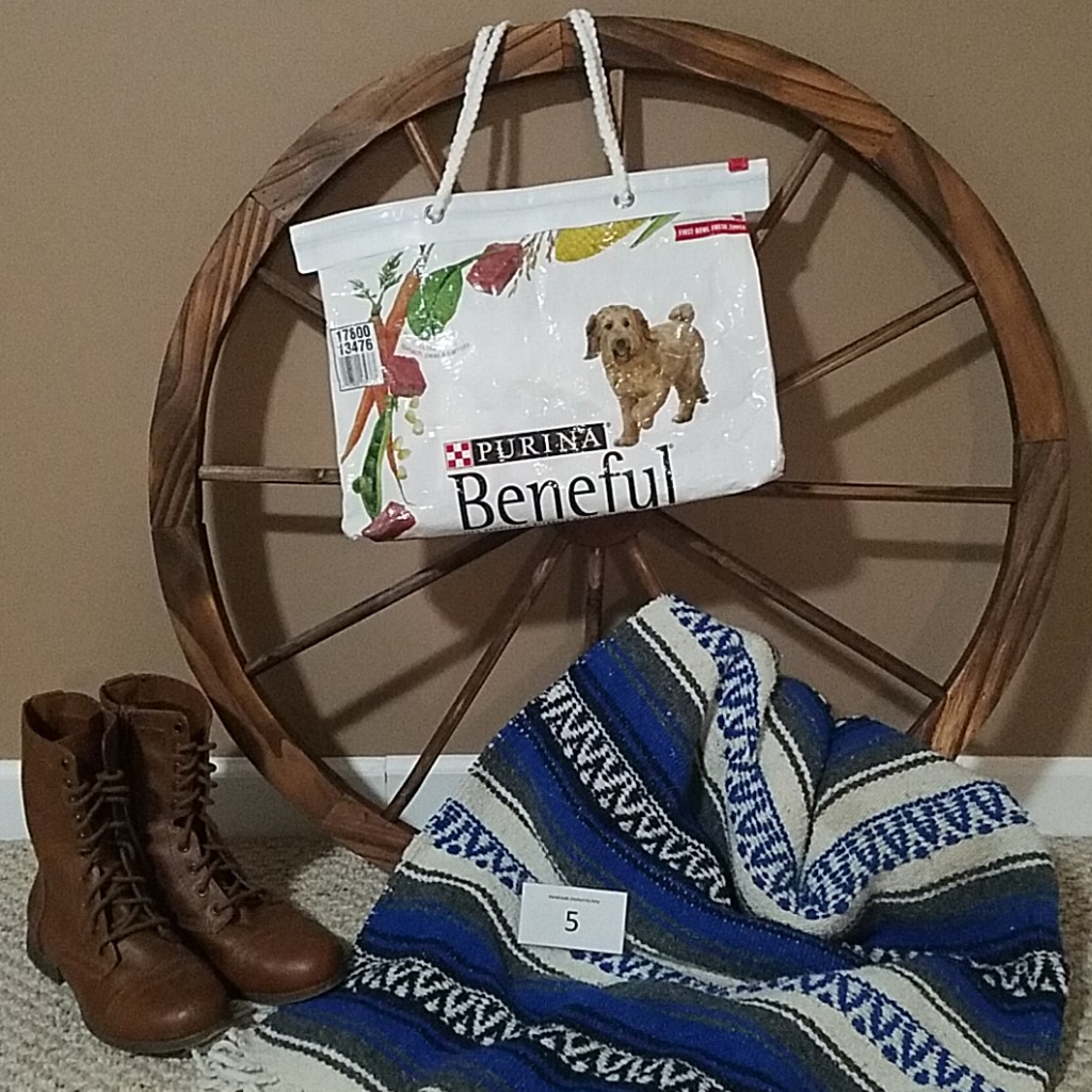 Upcycled Beneful Dog Food Bag